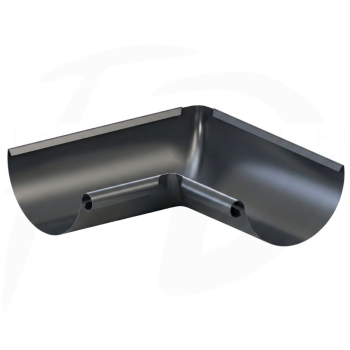 Narożnik wewnętrzny kąt dowolny 80-179° stalowy ⌀ 125 firmy KROP kolor grafitowy